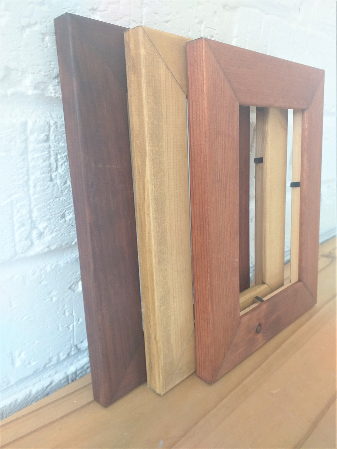 Photo Frame/Picture Frame/Solid Pine/Choice 3 Finishes/Rustic Etsy