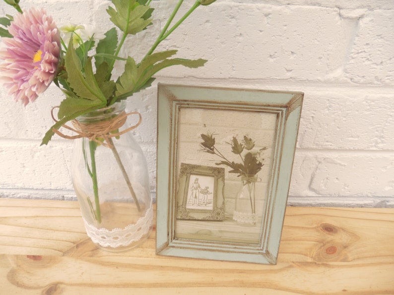 Vintage Photo/Picture Frames Shabby Chic Retro Choice of 7 Sizes 7 Vintage Colours 6x4 7x5 8x6 10x8A4 A5 A3 Weddings Gifts Home Decor image 3