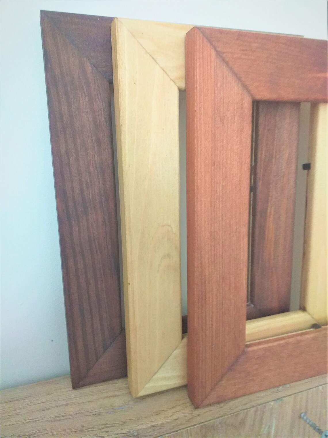 Photo Frame/Picture Frame/Solid Pine/Choice 3 Finishes/Rustic Etsy