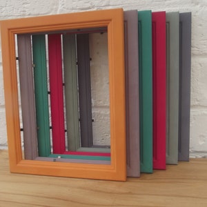 Photo/Picture Frames/Choice 6 Vintage Colours/Choice 5 Image Sizes/Hand Painted Pine Frames/Retro Vintage Style