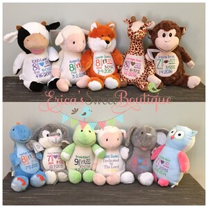 custom stuffed animals etsy