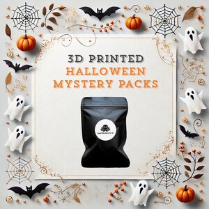 Halloween Mystery BAG 3D Printed Spooky Cute Fidget Toys, Keychains ...