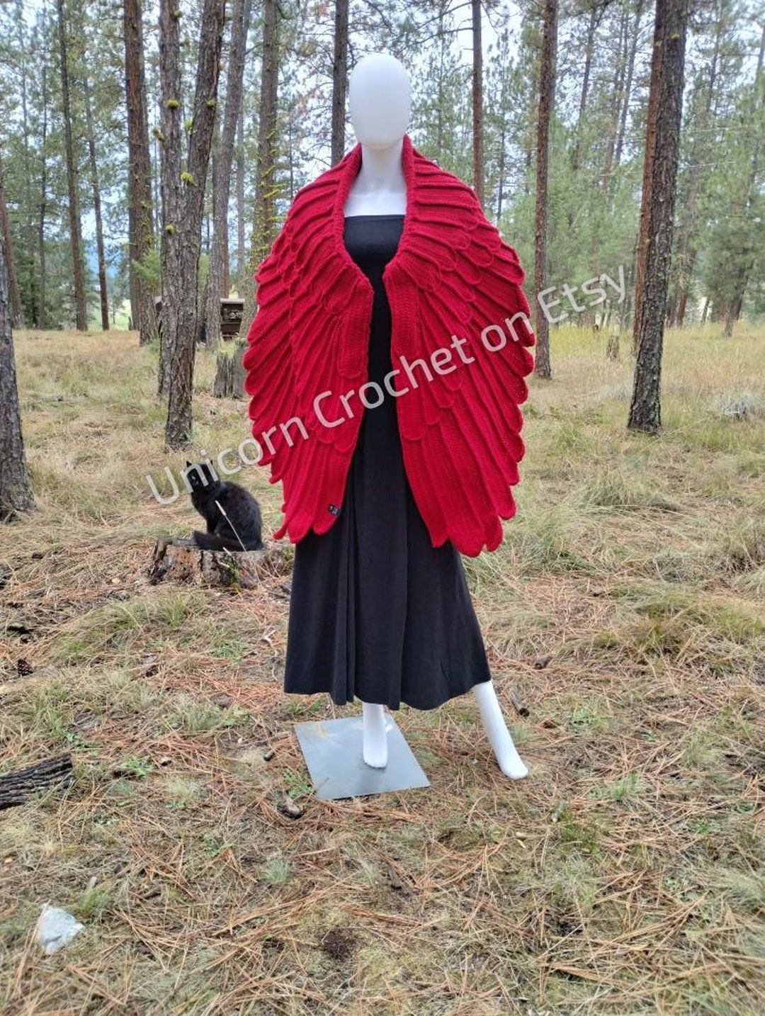 Custom Angel Wing Shawl: Your Unique Statement Piece, Tailored to ...