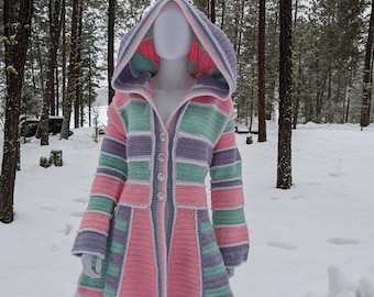 READY TO SHIP Cupcake Queen serged dream coat