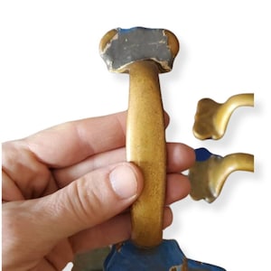 Antique Heavy Brass Handles in set of five