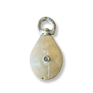 Antique Brass Pulley