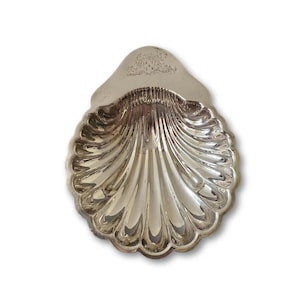 Cheshire Silver Plate Art Nouveau Shell Bowl with Unicorns