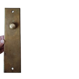 Antique Elevator Panel Call Button