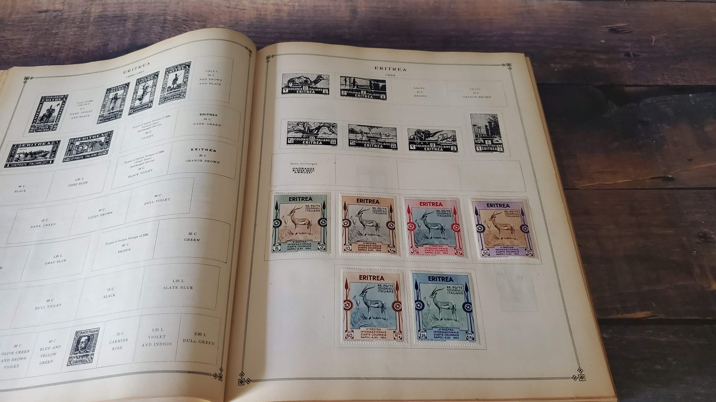 Vintage 1938 International Postage Stamp Album - Junior Edition - Rare ...