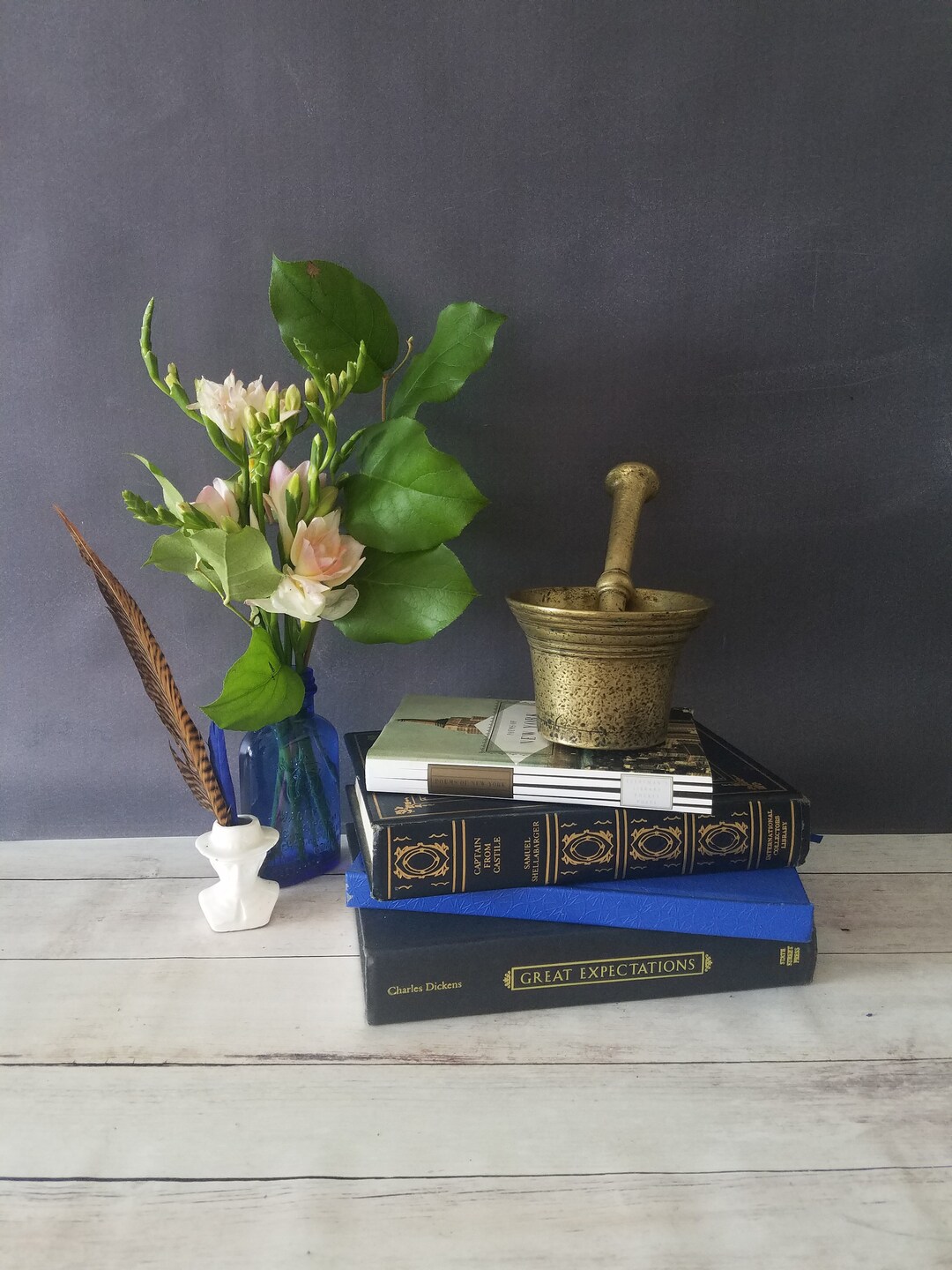 Antique Mortar and Pestle/ Bronze Mortar and Pestle/ Vintage - Etsy