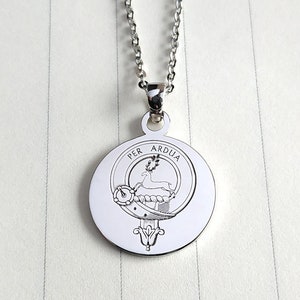 Family Crest Necklace,Coat of Arms Necklace,Personalized Family Crest Necklace,Family Lineage Necklace,Custom Logo Necklace,Christmas Gift