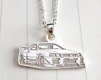 Special Car Necklace,Custom Car Necklace,Classic Car Necklace,Small Steel Cannon Necklace,Custom Truck Necklace,Personalized Pickup Ｎecklace
