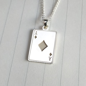 Ace of Diamonds,Ace of Spades Necklace,2 of Spades Necklace,9 of Hearts,7 of Hearts Necklace,Jack of Hearts Necklace,Queen of Heart Necklace