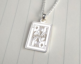 Jack of Diamonds Necklace,King of Hearts Necklace,Ace of Spades Necklace,Nine of Hearts,Seven of Hearts Necklace,Jack of Hearts Necklace