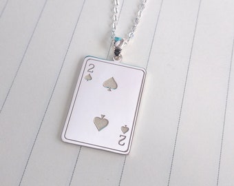 Two of Spades Necklace,Nine of Hearts,Seven of Hearts Necklace,Jack of Hearts Necklace,Queen of Hearts Necklace,King of Hearts Necklace