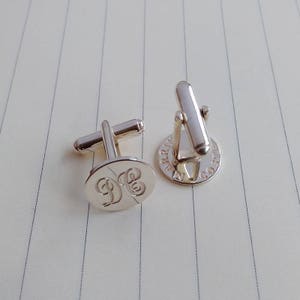 Both Sides Engraved Cufflinks,Two Sides Engraving Cufflinks for Groom,Personalized Wedding Cufflinks,Custom Cufflinks,Groom Gift from Bride