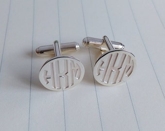 Mens Cufflinks,Groom Wedding Cufflinks,Engraved Monogram CuffLinks,Groom Wedding Gift,Wedding Cufflinks,Gift for Fathers Day