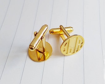 Two Letter Monogram Cufflinks,Wedding Cufflinks,Groom Cufflinks,Personalized Cufflinks,Engraved Cufflinks,Groom Gift from Bride