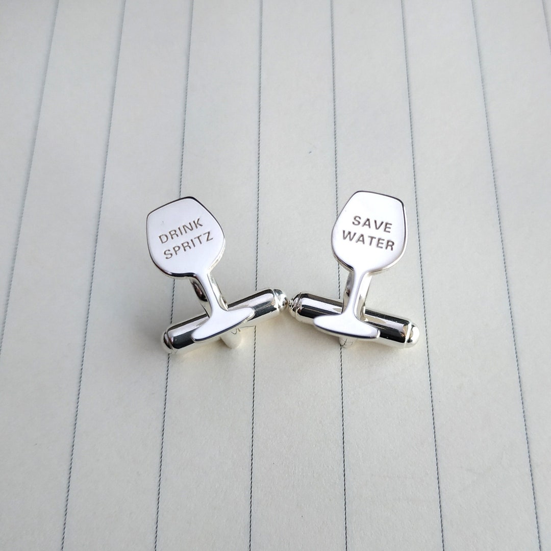 Goblet Cufflinks,wine Glass Cufflinks,cheers Cufflinks,wine Bottle Cufflinks,celebrate Cufflinks