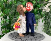 Zombie Wedding Cake Topper Figurine