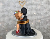 Batman and Wonder Woman Wedding Cake Topper Figurine