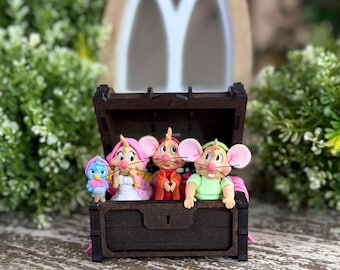 Mice In Trunk, Party Decorations For Birthday, Cinderella Decorations