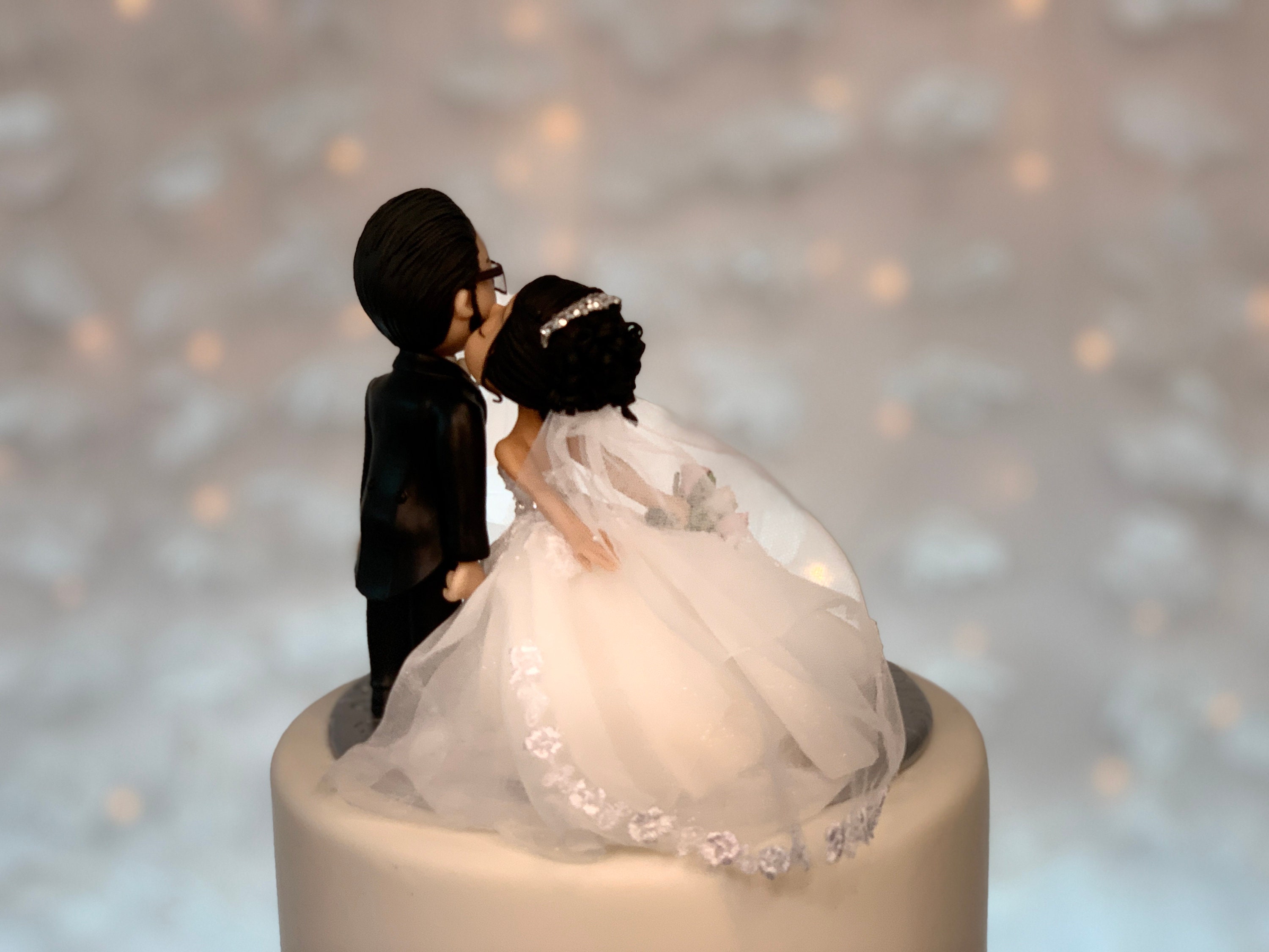Traditional Wedding Cake Topper Figurine Etsy