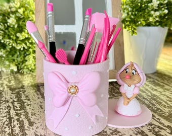 Clay Mouse| Pencil Holder Desk Organizer
