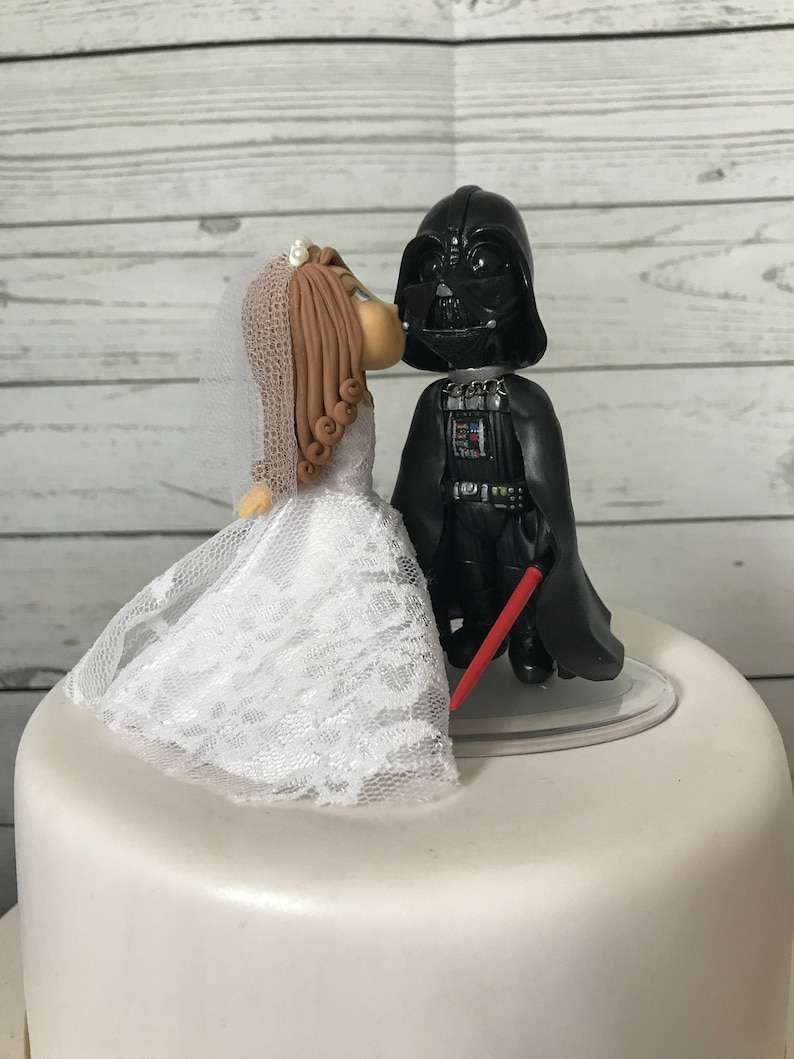 Darth Vader Wedding Cake Topper Figurine Etsy
