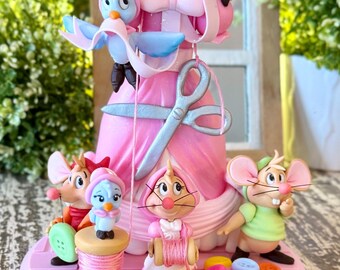 Princess Dress with Birds and Mice, Party Decorations For Any Occasion