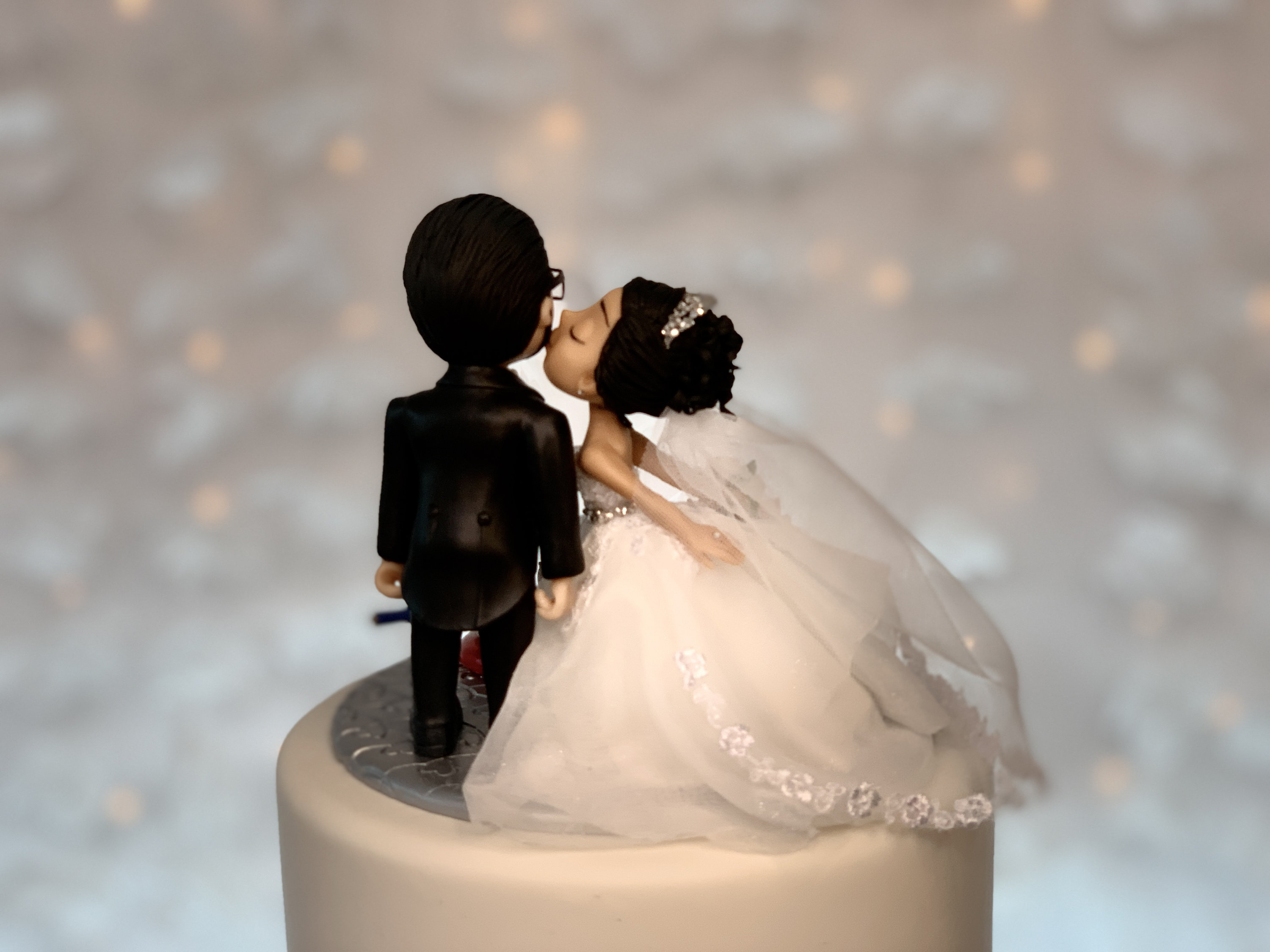Traditional Wedding Cake Topper Figurine Etsy