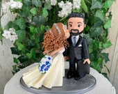 Disney Theme Wedding Cake Topper Figurine, Classic Wedding Cake Topper Decor