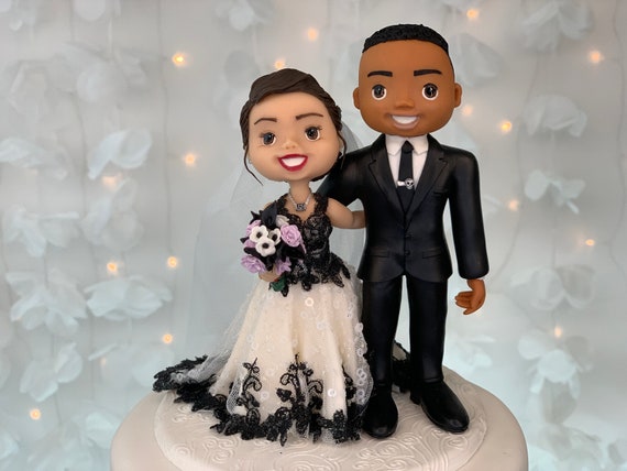 Classic Wedding Cake Topper Figurine