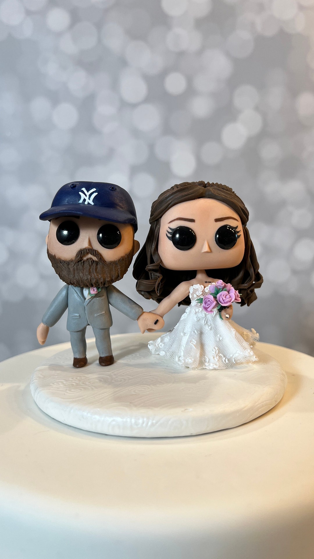 Funko Pop Wedding Cake Figurines, Funko Pop Cake Topper Customized - Etsy