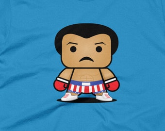 Colección de hombres camiseta - Apollo Creed - Lil Baller - camiseta amarilla para hombre - Rocky - Apolo T Shirt