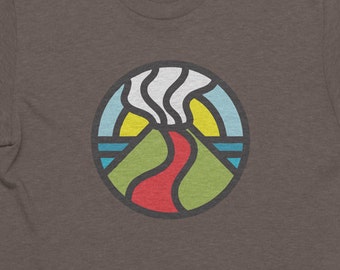 Triblend adultos - serie - volcán - Hawaii