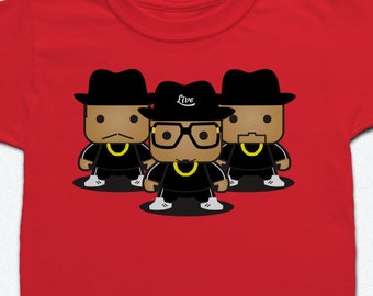 Camiseta para niños pequeños y jóvenes - Camiseta It's Tricky Rappers - Camisas de rapero y hip-hop - RUN DMC Inspired