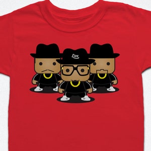 Toddler and Youth tshirt - It&#39;s Tricky Rappers T-shirt - Rapper and hip-hop shirts - RUN DMC Inspired