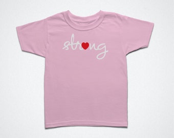Girls Strong T Shirt - Camiseta de empoderamiento fuerte