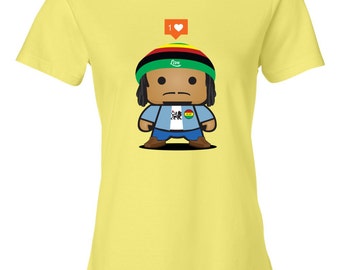 Un amor t-shirt - Camiseta adulto - Stars Lil collection - señoras camisas - Bob Marley de las mujeres