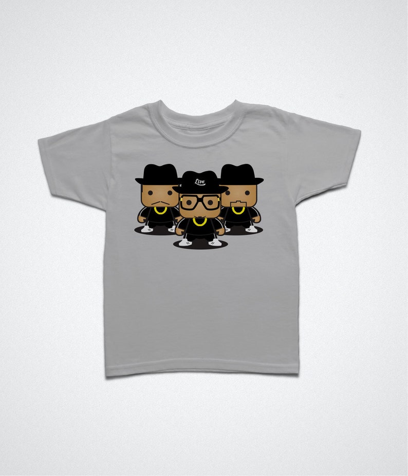 Toddler and Youth tshirt It's Tricky Rappers T-shirt Rapper and hip-hop shirts RUN DMC Inspired image 2