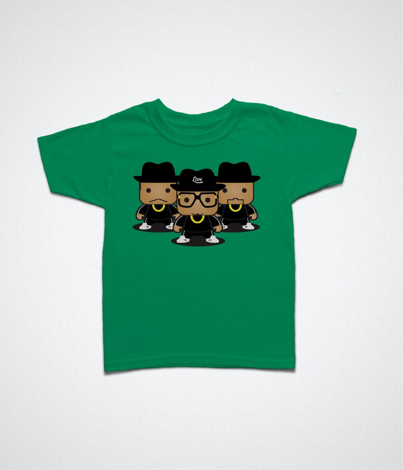 Toddler and Youth tshirt It's Tricky Rappers T-shirt Rapper and hip-hop shirts RUN DMC Inspired image 3