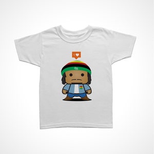 Kids T-shirt - One Love - Toddler and Youth Clothing- Boys and Girls - Bob Marley Shirt