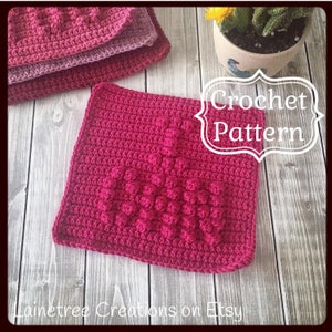 I CAN Dishcloth Pattern,  PDF Download Crochet Pattern, Easy Crochet Pattern, Beginner Crochet Pattern, Crochet Washcloth Pattern