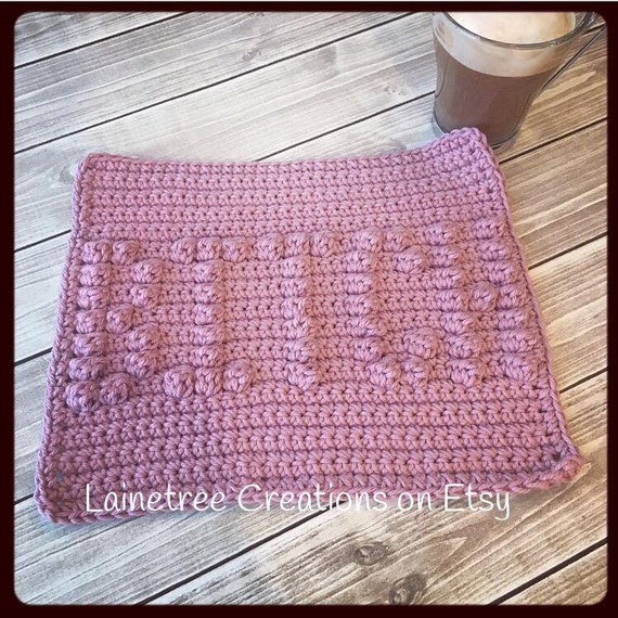 The Easiest Knit Dishcloth - free pattern that is great for a beginner! -  Six Clever Sisters