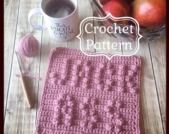 Swearing Dishcloth Pattern,  PDF Download Crochet Pattern, JACK ASS Dishcloth, Easy Crochet Pattern, Beginner Crochet Pattern, Gag Gift