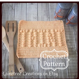 Swearing Dishcloth Pattern,  PDF Digital Download, Crochet Washcloth Pattern, TAINT Dishcloth, Easy Crochet Pattern, Beginner Pattern