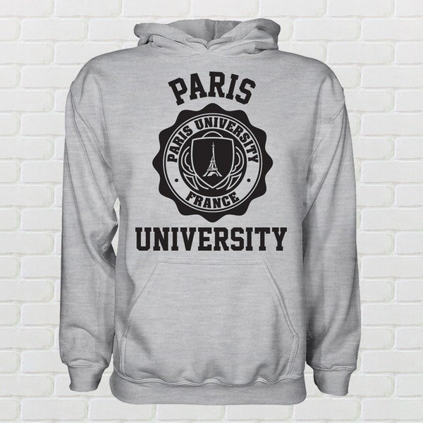 Universität Paris Hoodie - alle Größen erhältlich