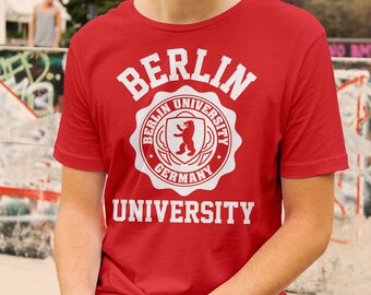 Berlin University Logo T-Shirt (All Colours and Sizes Available)