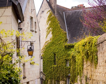 French Countryside Village, Loire Valley France street photography travel photograph wall art